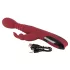 You2Toys masāžas ierīce - virzītājs-rotējošs, sildošs G-punkta vibrators (sarkans)