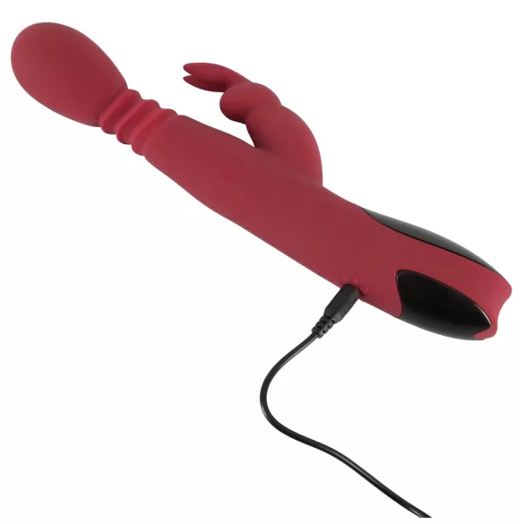 You2Toys G-punkta vibrators ar kustīgu, rotējošu, sildošu funkciju sarkans