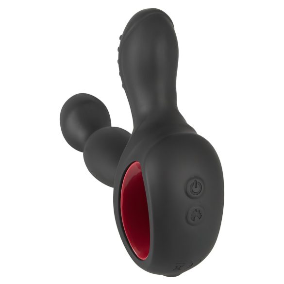 You2Toys masāžas prostatas vibrators ar rotāciju un sildīšanu melns