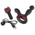 You2Toys Masāžas Ierīce - rotējošs, sildošs prostatas vibrators (melns)