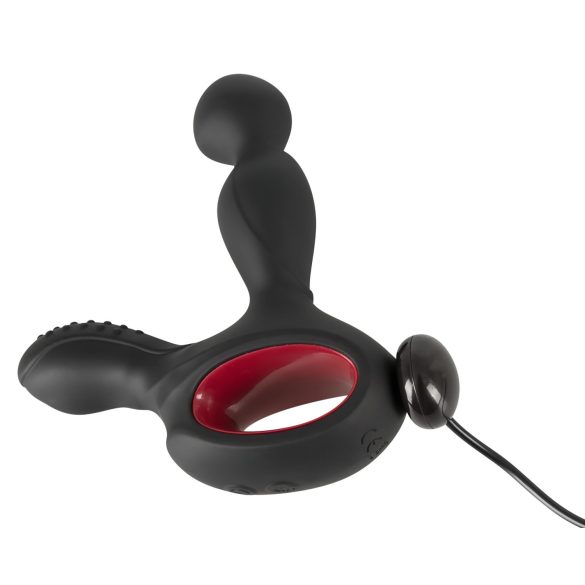 You2Toys masāžas prostatas vibrators ar rotāciju un sildīšanu melns