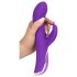 SMILE Rotējošais Turbo - vibrators ar klitora stimulāciju (violets)