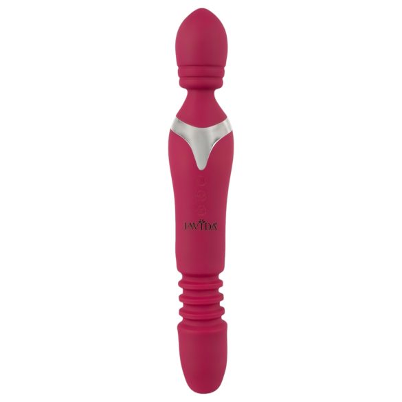 Javida Thrusting - 3 vienā masierējošs vibrators (sarkans)
