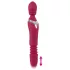 Javida Thrusting - 3 vienā masāžas vibrators (sarkans)