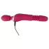 Javida Thrusting - 3 vienā masāžas vibrators (sarkans)