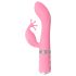 Pillow Talk Kinky - akumulators, 2 motoru G-punkta vibrators (rozā)