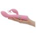 Pillow Talk Kinky - akumulators, 2 motoru G-punkta vibrators (rozā)