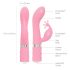 Pillow Talk Kinky - akumulators, 2 motoru G-punkta vibrators (rozā)