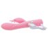 Pillow Talk Kinky - akumulators, 2 motoru G-punkta vibrators (rozā)