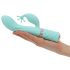 Pillow Talk Kinky - uzlādējamais G-punkta vibrators ar 2 motoriem (tirkīzzils)