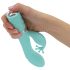 Pillow Talk Kinky - uzlādējamais G-punkta vibrators ar 2 motoriem (tirkīzzils)
