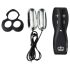 HOT Octopuss JETT - 2 motoru dzimumlocekļa vibrators (melns)