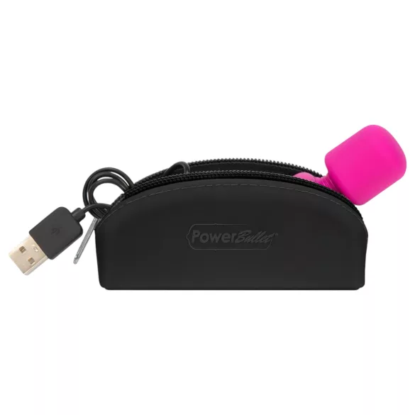 PalmPower kabatas mini vibrators masāžai rozā-melns