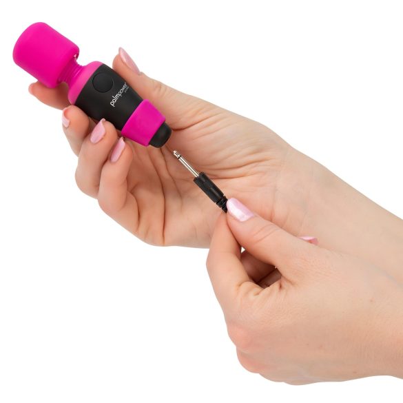 PalmPower kabatas mini vibrators masāžai rozā-melns