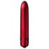 Skarlatā samta mini lūpu krāsas vibratoru (10 ritmi) - sarkans
