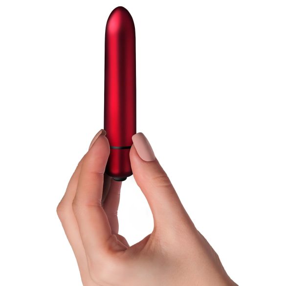 Scarlet Velvet - mini lūpu krāsas vibrators 10 režīmi sarkans