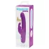 Happyrabbit vibrators ar klitorāla stimulatoru uzlādējams violets