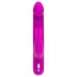 Happyrabbit vibrators ar klitorāla stimulatoru uzlādējams violets