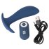 You2Toys - Plug - uzlādējams, bezvadu anālais vibrators (zils)