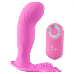  SMILE G‑Spot Biksītes - valkājams akumulatora, radiosignāla vibrators (rozā)