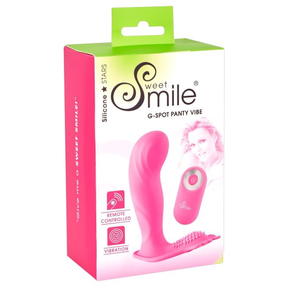 SMILE G-punkta Apakšveļa - bezvadu uzlādējams vibrators (rozā)