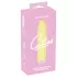 Cuties Mini Yellow - akumulatora silikona vibrators (dzeltens)