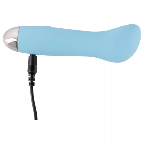 Cuties Mini Blue - uzlādējams G-punkta vibrators, tirkīza