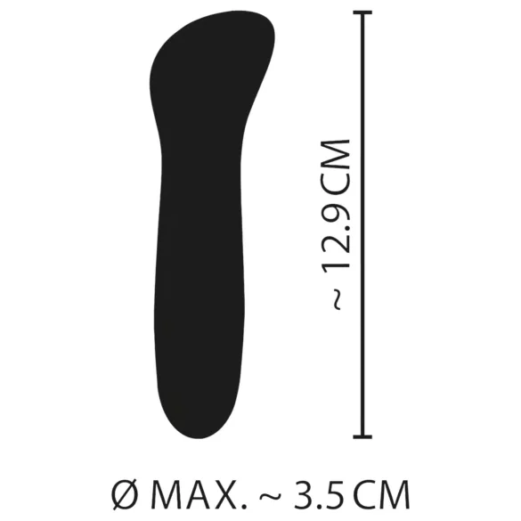 Cuties Mini Blue - uzlādējams G-punkta vibrators, tirkīza
