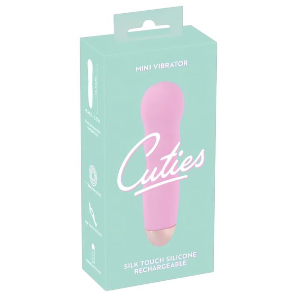 Cuties Mini Rose - akumulatora viļņu vibrators (rozā)
