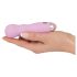 Cuties Mini Rose - akumulatora viļņu vibrators (rozā)