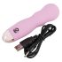 Cuties Mini Rose - akumulatora viļņu vibrators (rozā)