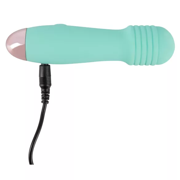 You2Toys - Cuties Mini Wand - uzlādējams mini masāžas vibrators (zaļš)