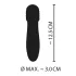 You2Toys - Cuties Mini Wand - uzlādējams mini masāžas vibrators (zaļš)