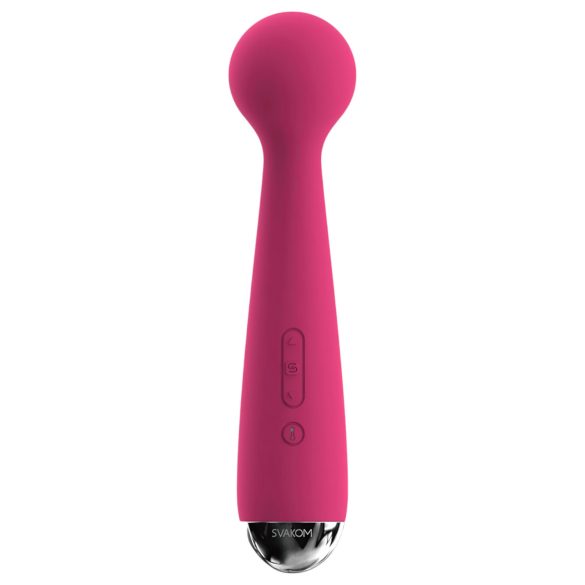 / Svakom Emma mini Wand - uzlādējams, masāžas vibrators (sarkans)