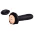 Svakom Primo - uzlādējams, ūdensnecaurlaidīgs, sildošs anālais vibrators (melns)