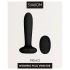 Svakom Primo - uzlādējams, ūdensnecaurlaidīgs, sildošs anālais vibrators (melns)