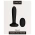 Svakom Primo - uzlādējams, ūdensnecaurlaidīgs, sildošs anālais vibrators (melns)