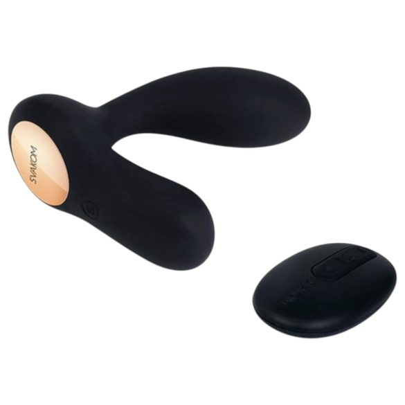 Svakom Vick - Ūdensizturīgs prostatas un G-punkta vibrators (melns)