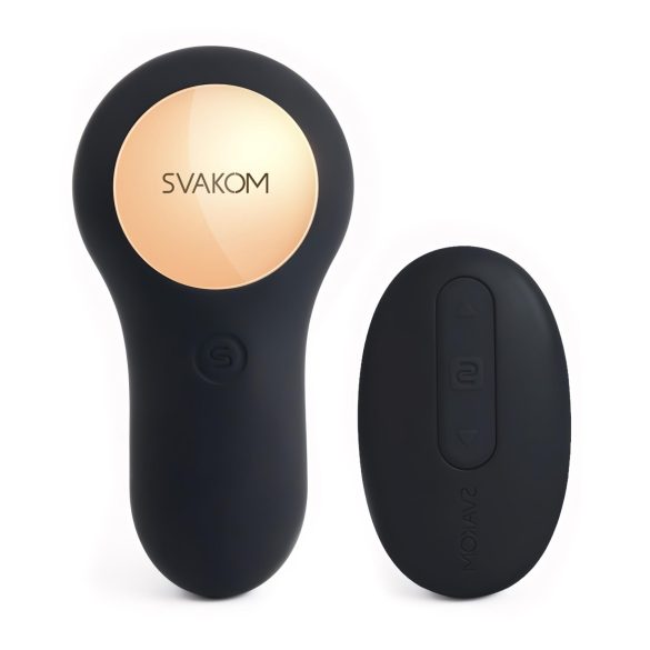 Svakom Vick - ūdensizturīgs prostatas un G-punkta vibrators (melns)