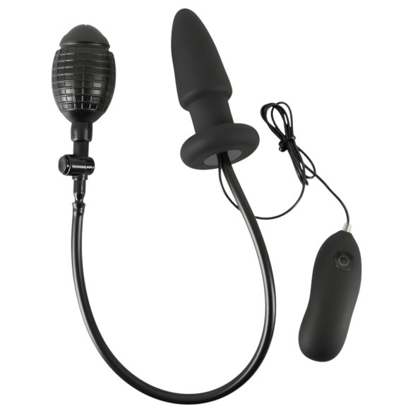 You2Toys - Piepūšams anālais paplašinātājs vibrators (melns)