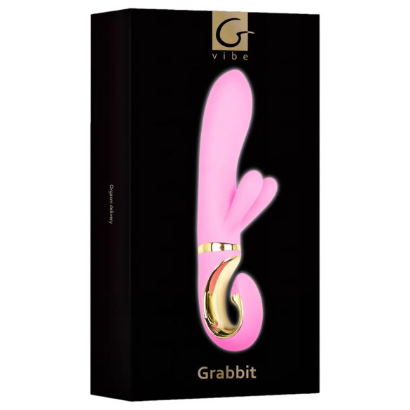 G-Vibe GRabbit - uzlādējams G-punkta vibrators ar 3 motoriem rozā