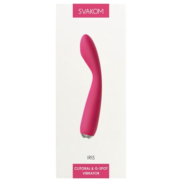 Svakom Iris - G-punkta vibrators, ūdensizturīgs, uzlādējams, sarkans