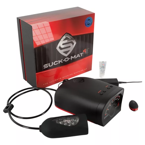 Suck-O-Mat 2.0 - vīriešu masturbators ar elektrisko piedziņu