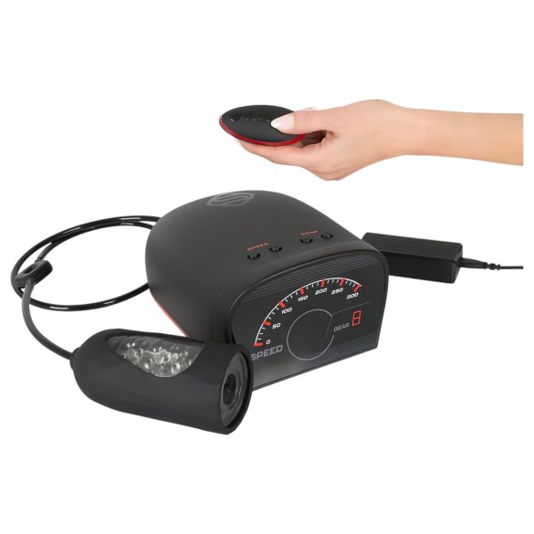 Suck-O-Mat 2.0 - vīriešu masturbators ar elektrisko piedziņu