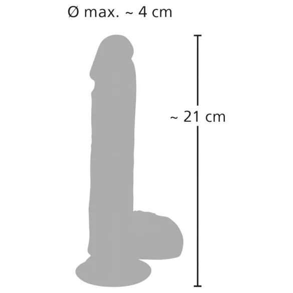 Medical Thrusting - piesūcekņa, kustīgs-rotējošs vibrators (ķermeņa krāsas)