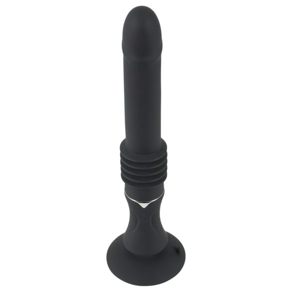 You2Toys Dukāšanas mašīna - piesūcekņa vibrators (melns)