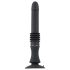 You2Toys Dukāšanas mašīna - piesūcekņa vibrators (melns)