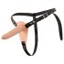 You2Toys - Strap-On - uzlādējams, piestiprināms vibrators (dabīga krāsa)