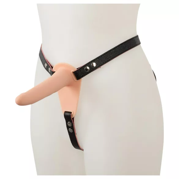 You2Toys - strap-on vibrators akumulatora, uzliekams, miesas krāsas
