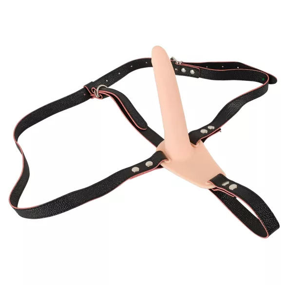 You2Toys - strap-on vibrators akumulatora, uzliekams, miesas krāsas